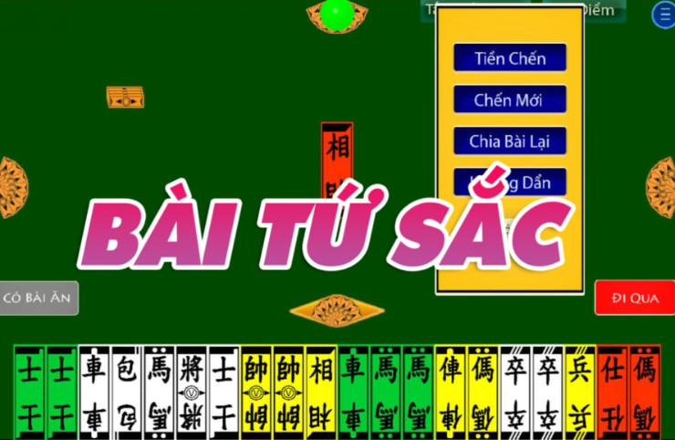 Luật lệ và cách chơi Bài Tứ Sắc Pg88 đầy đủ